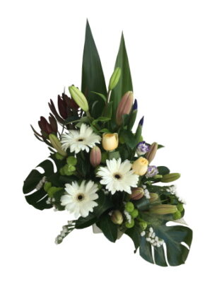 Sympathy Flowers Church Arrangement